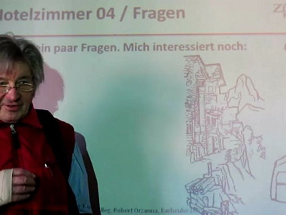 Deutsch lernen A1 - Hotelzimmer 04 Fragen