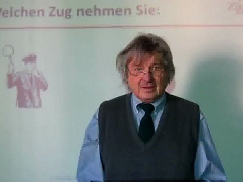 Deutsch lernen A1 - Welchen Zug nehmen Sie?