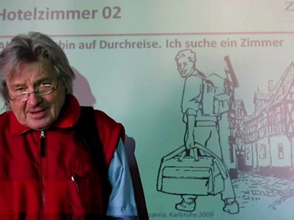 Deutsch lernen A1 - Hotelzimmer 02