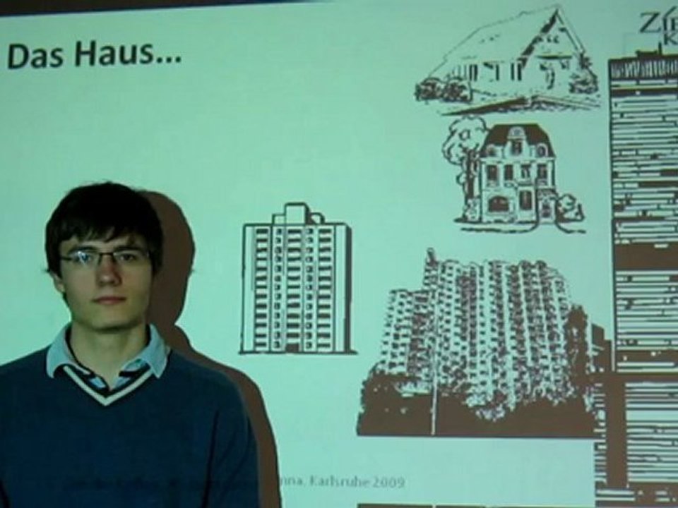Deutsch lernen A1 Phil erklärt das Haus