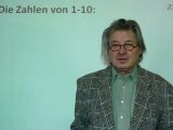 Deutsch lernen A1 - die Zahlen 1 bis 10