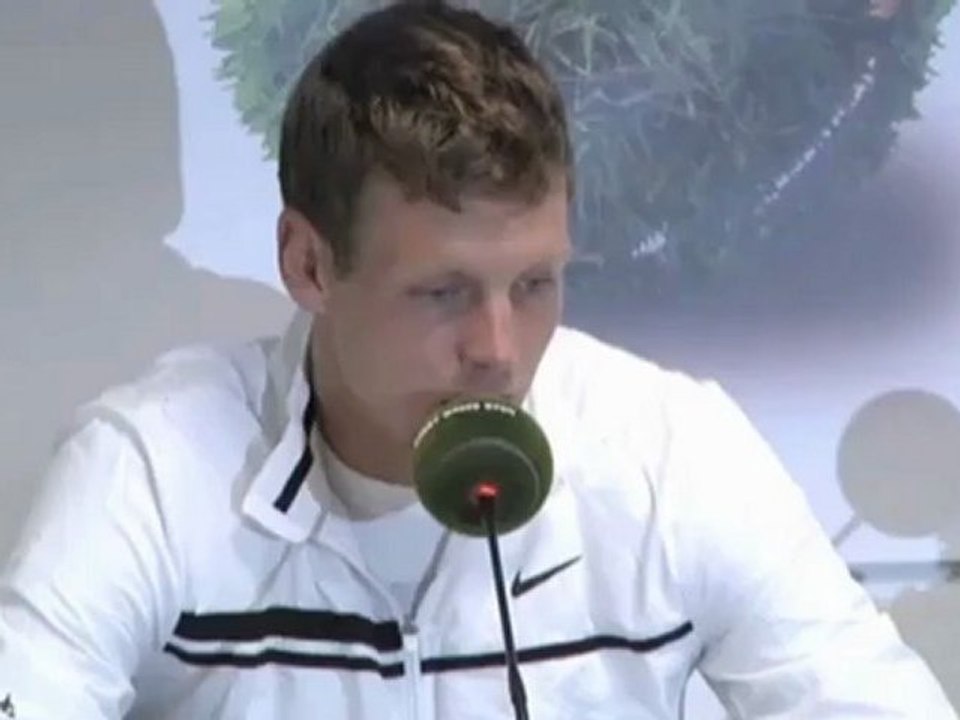 Halle: Berdych: 'So ein Spiel kann haarig sein'