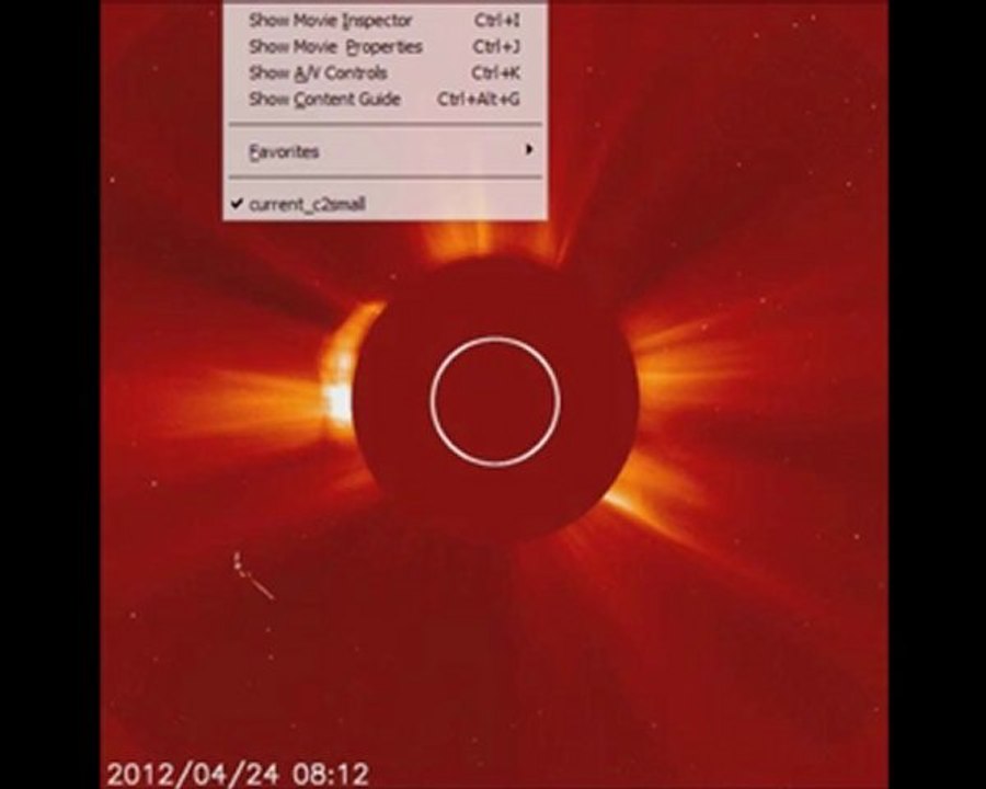 Lasco C2 - Unusual Object. 24 April, 2012