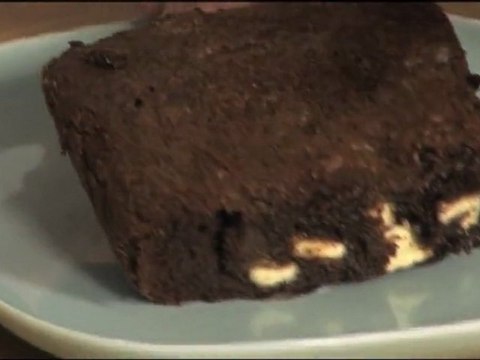 Brownies chocolat gingembre