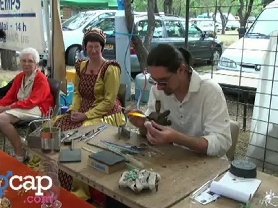 Fête des Terroirs à Agde (34300) le 9 Juin 2012 - Souffleur de Verre (2ème partie)