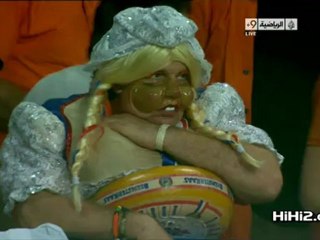 حزن الجماهير الهولندية