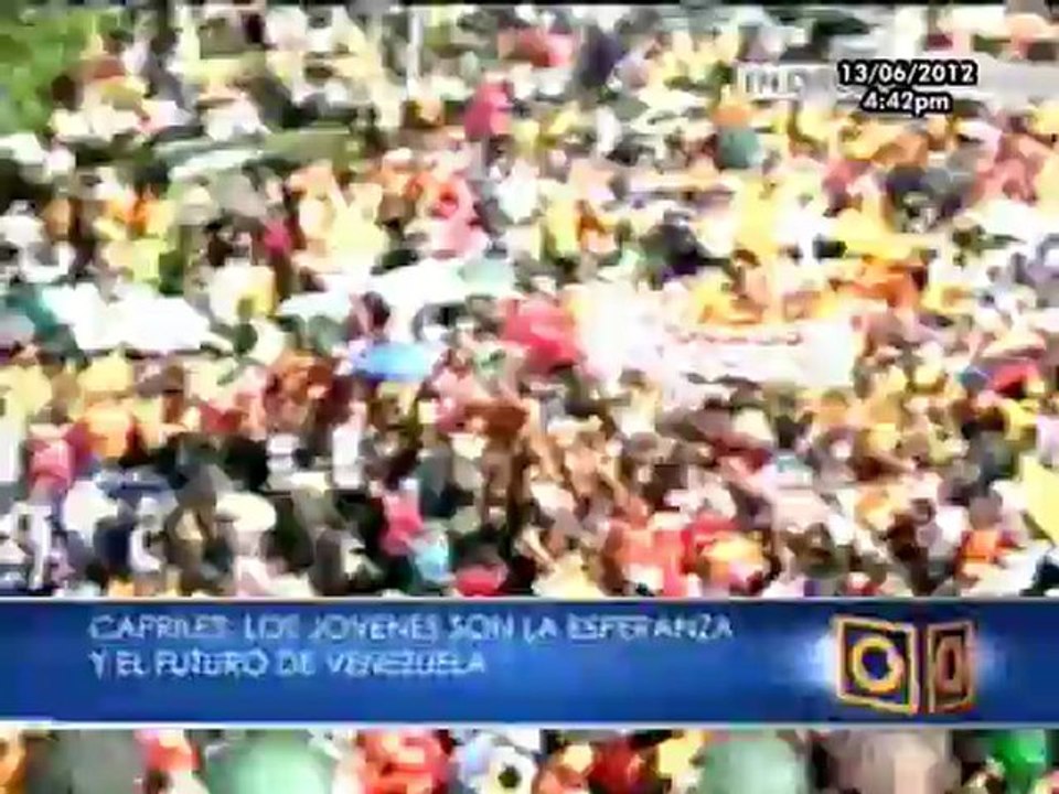 Capriles Radonski en Cagua - Parte 1