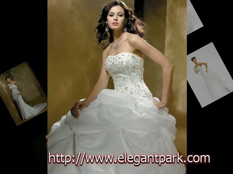 chiffon wedding dresses