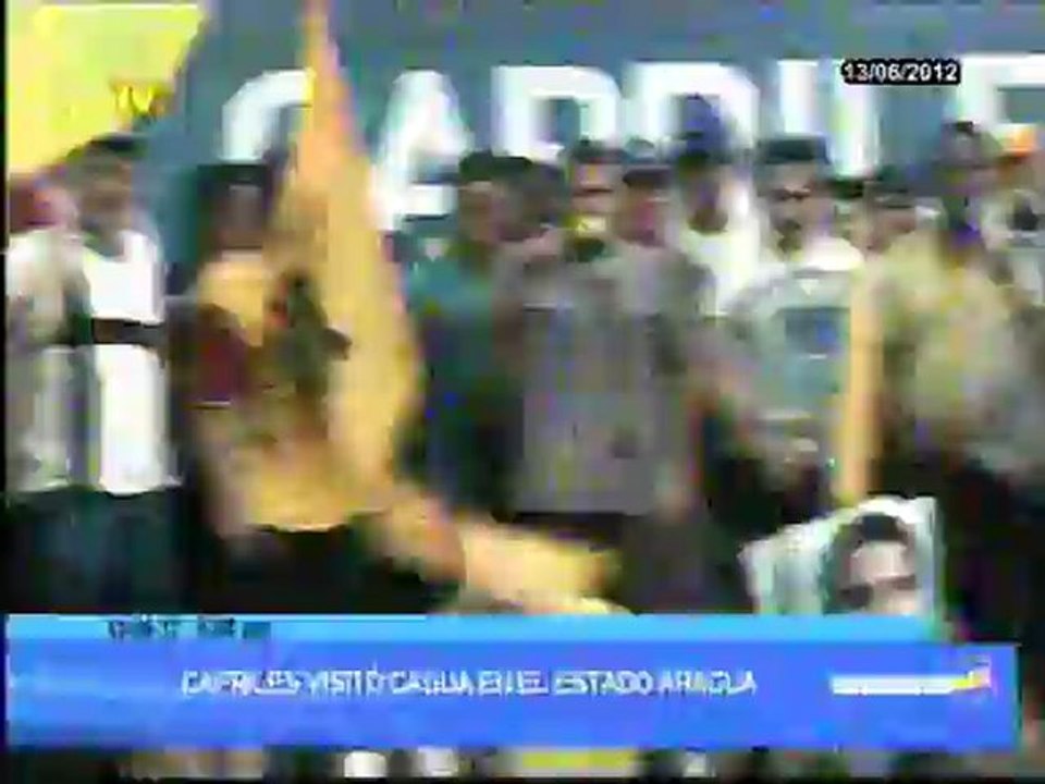 Mas de la visita de Capriles Radonski a Cagua
