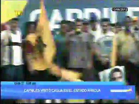 Mas de la visita de Capriles Radonski a Cagua