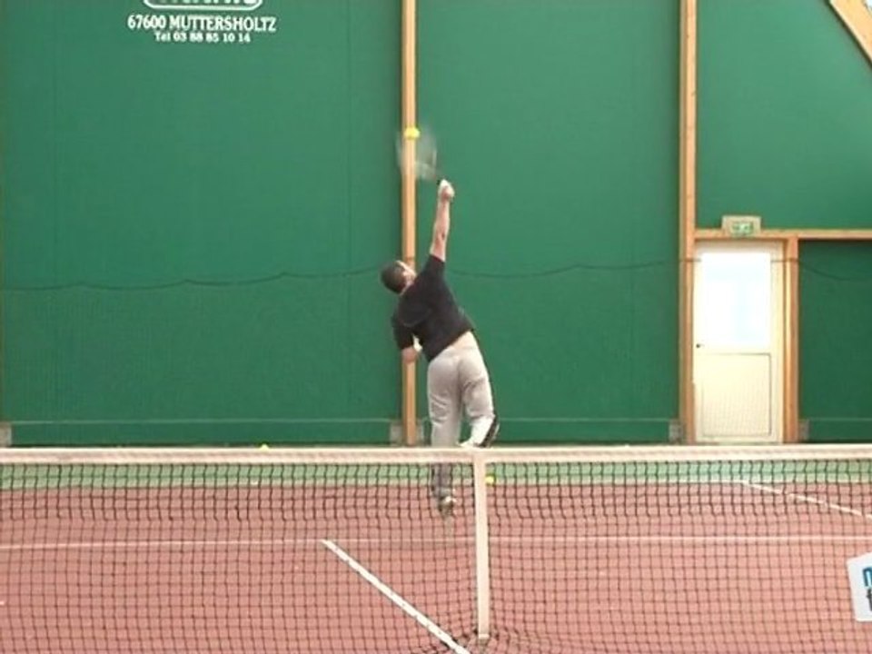 Cours Tennis: coups spectaculaires
