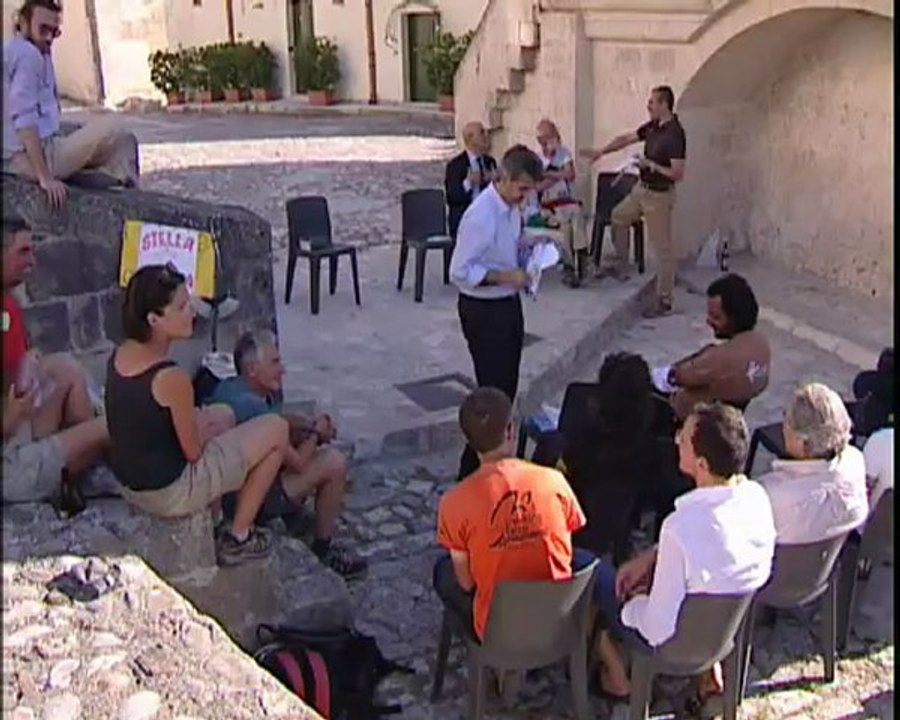 MATERA RAGGIUNTA A PIEDI 13-6-2012