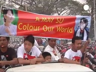 Aung San Suu Kyi begins historic European tour