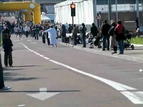 Semi Marathon Troyes 2012 Cam Fixe passage de 24 à 26 min