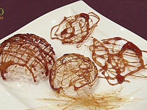 Réaliser des coques en caramel et des cheveux d'anges - 750 Grammes