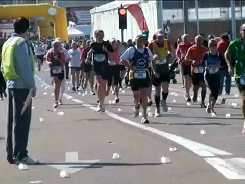 Semi Marathon Troyes 2012 Cam Fixe passage de 40 à 42 min