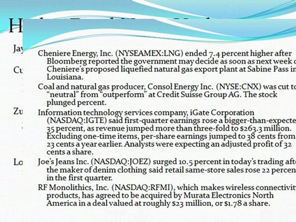 Hypo Venture Capital Headlines: Post Market, Economy, Company & Hedge Fund News