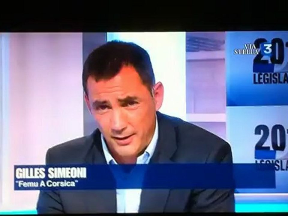 Législatives 2012 / 1ère circonscription de Haute-Corse : Gilles Siméoni 'adresse aux concitoyens