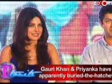 Priyanka Chopra & Gauri Khan have apparently buried-the-hatchet