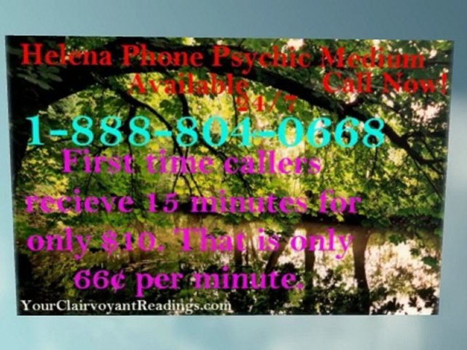 Best Cheap Spirit Helena Phone Psychic Medium Readings