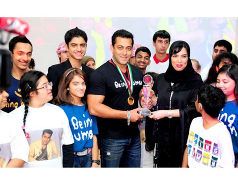 Salman Khan Spends Time With Physically Challenged Chidren - Bollywood Time