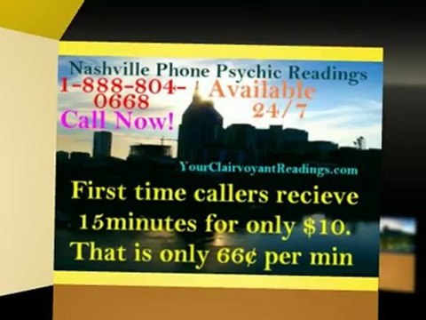 Genuine Nashville Phone Psychic Medium Readings