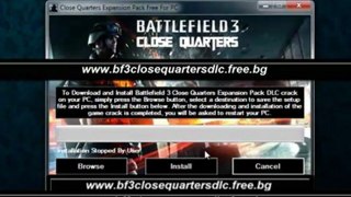 how to unlock Battlefield 3 Close Quarters Expansion Pack DLC Setup + Crack