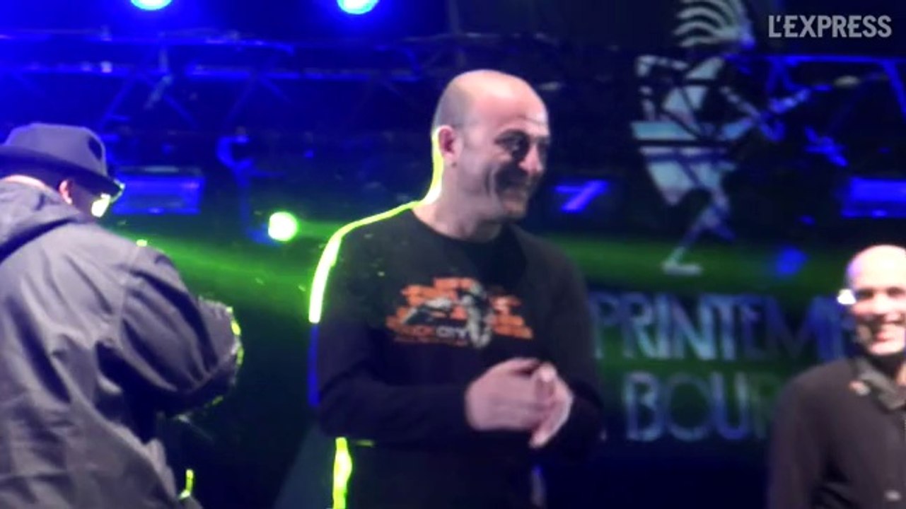 François Hollande au Printemps de Bourges