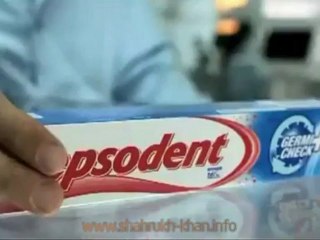 Shah Rukh Khan - Pepsodent commercial - june 2012