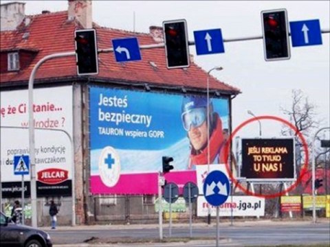 EKRAN LED JELENIA GÓRA, JANA PAWŁA II TEL.782 666 777