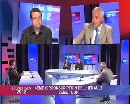 LEGISLATIVES - 4ème CIRCO. HÉRAULT - 2è tour -14/06/12