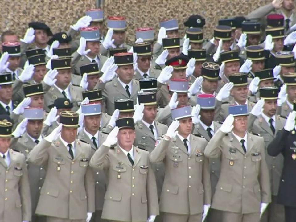 Cérémonie d'hommage aux quatre soldats morts en Afghanistan