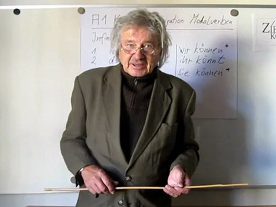 A1 Kap 01 Konjugation  Modalverben 'können'