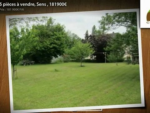 Maison 5 pièces à vendre, Sens , 181900€