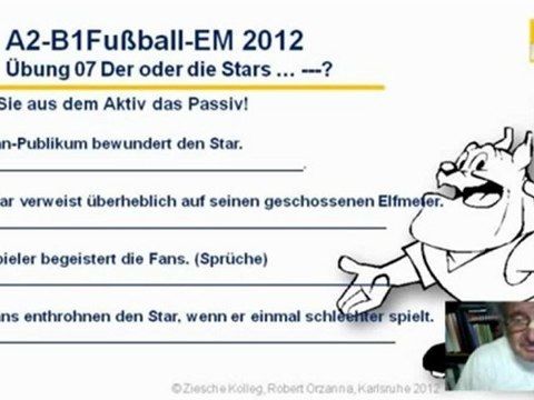 A2-B1 Kap. 16 Grammatik Üb. 07 EM Fußball 2012