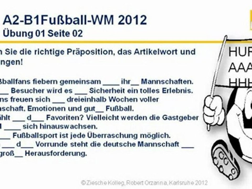 A2-B1 Kap. 03 Präpositionen EM 2012  Üb. 02