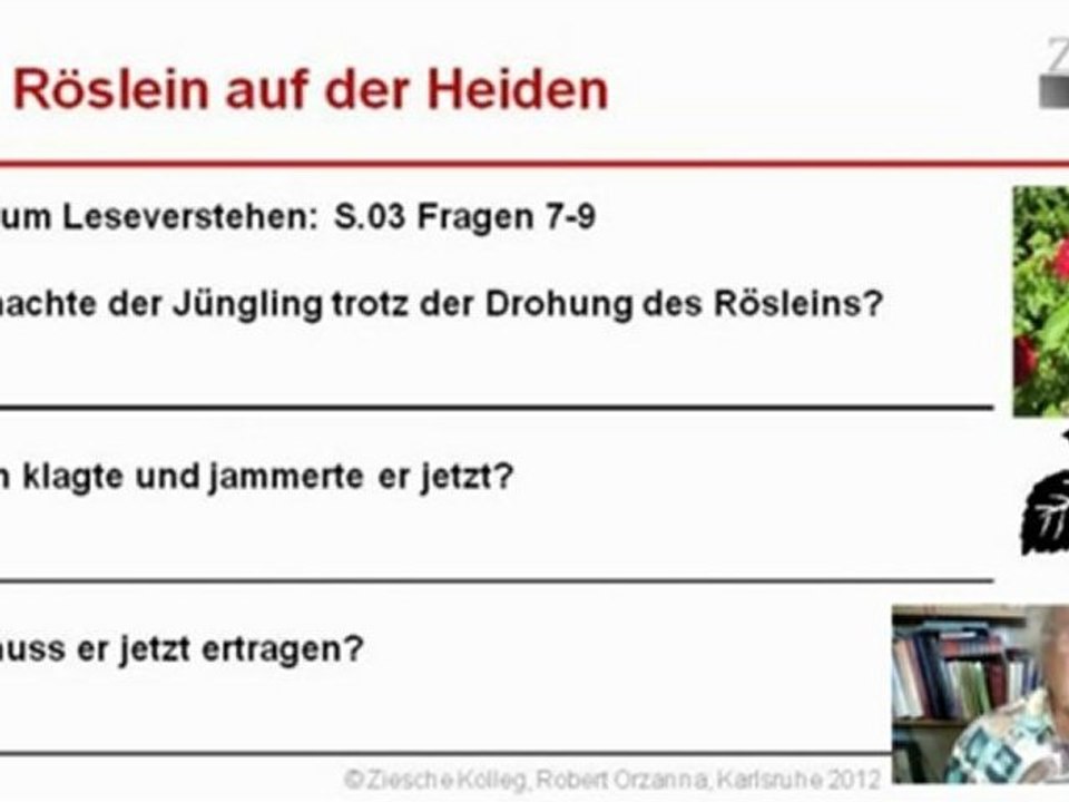 A2-B1 Roeslein auf der Heiden Fragen S.03 7-9