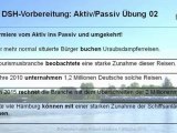 DSH-Vorbereitung Kap. 16 Aktiv/Passiv Üb.02