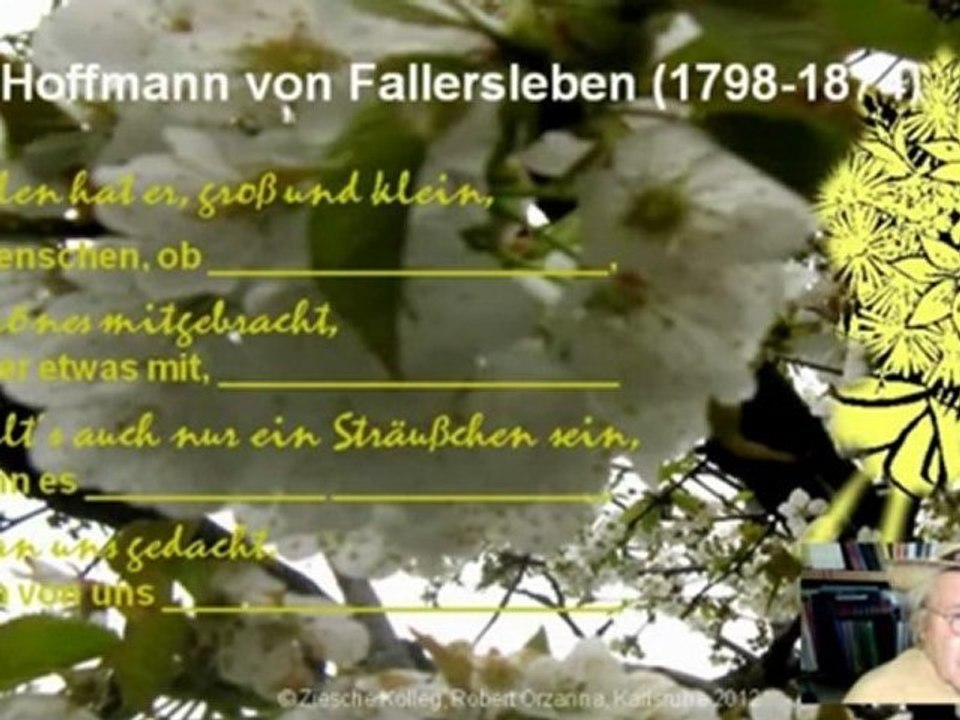 A2-B2 Hoffmann von Fallersleben zum Frühling S.04