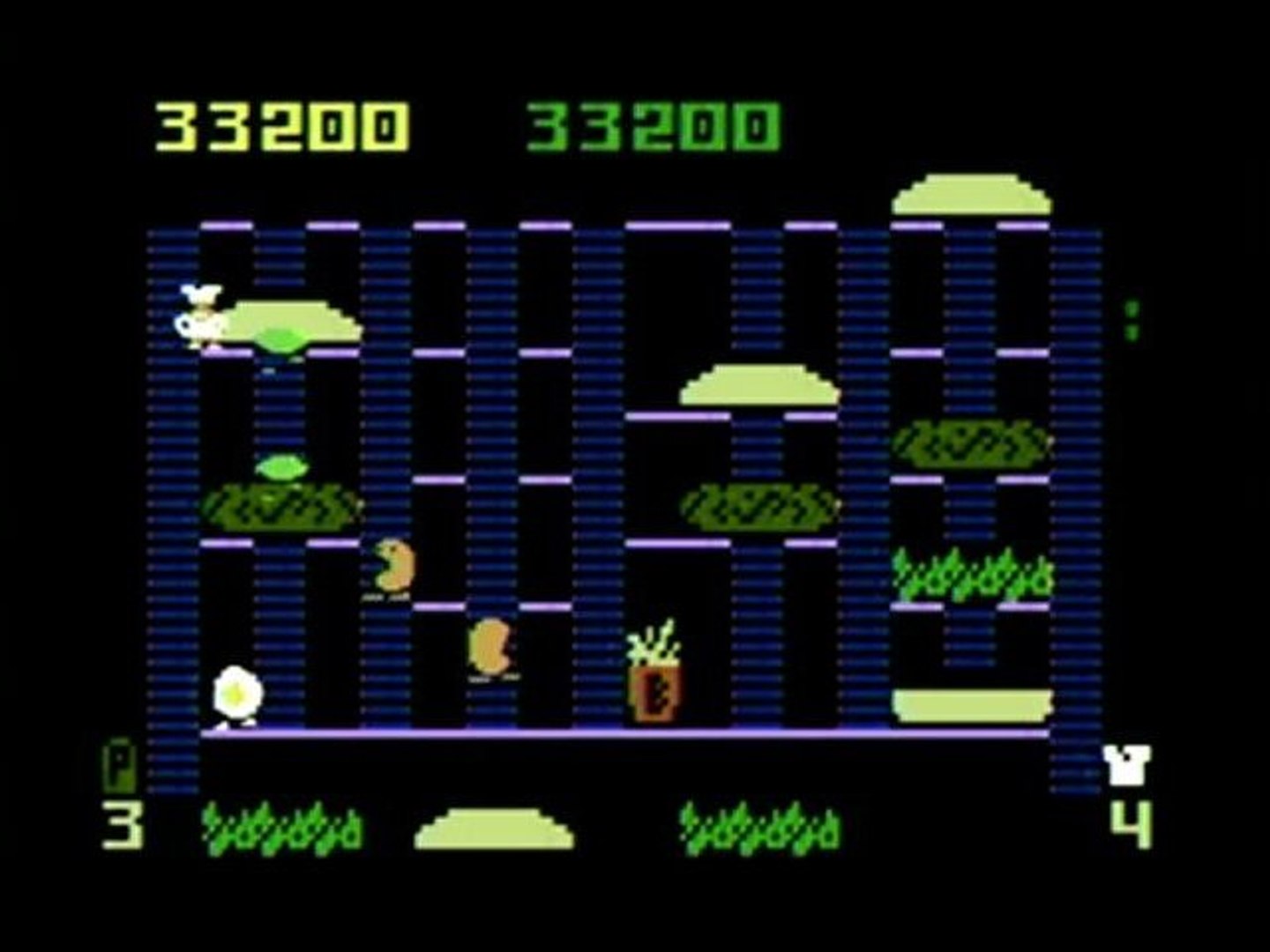 intellivision burger time