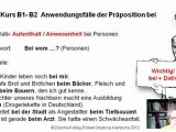 B1-B2 Grammatik Anwendung der Präposition bei S.02