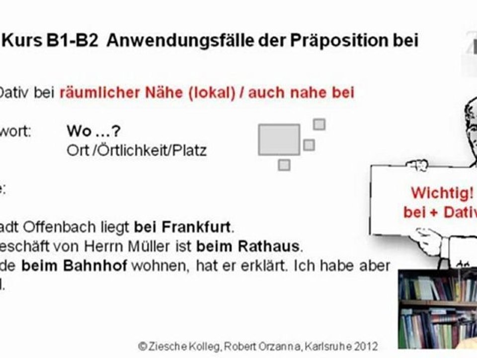 B1-B2 Grammatik Anwendung der Präposition bei S.01