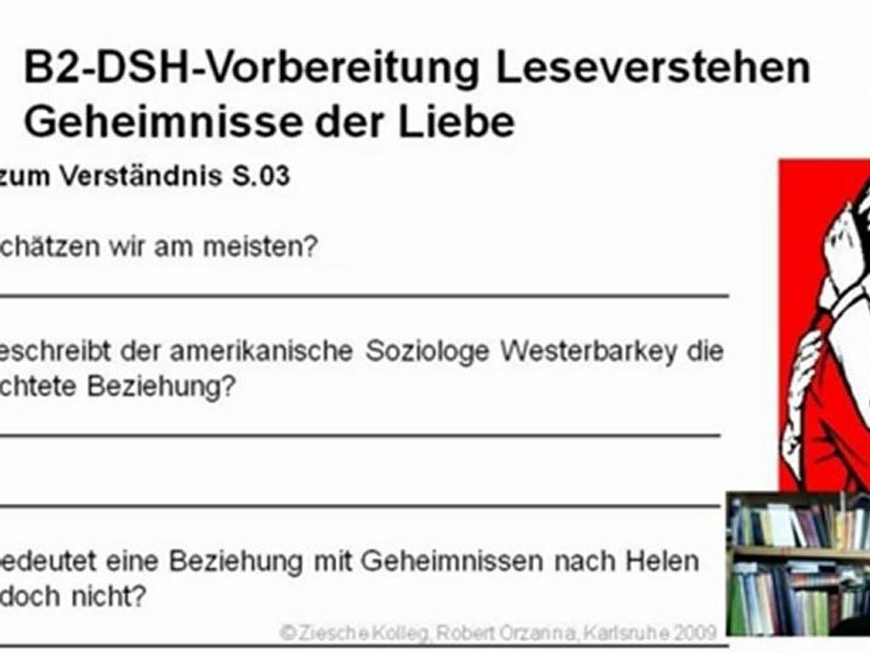 B2-DSH-Vorbereitung Fragen zum Leseverstehen S.03