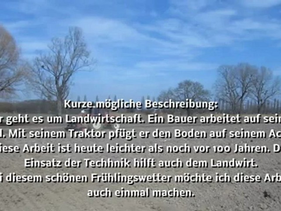 A2-B2 Textproduktion Thema Landwirtschaft