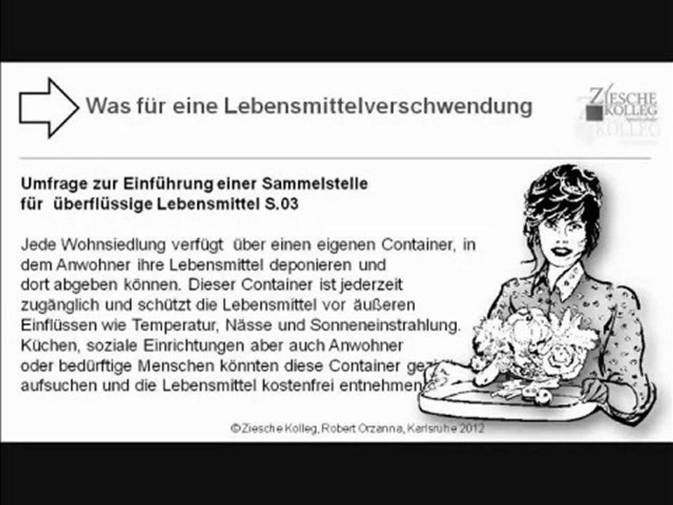 Kurs B1-B2 Lesen und Hören Thema Lebensmittelverschwendung