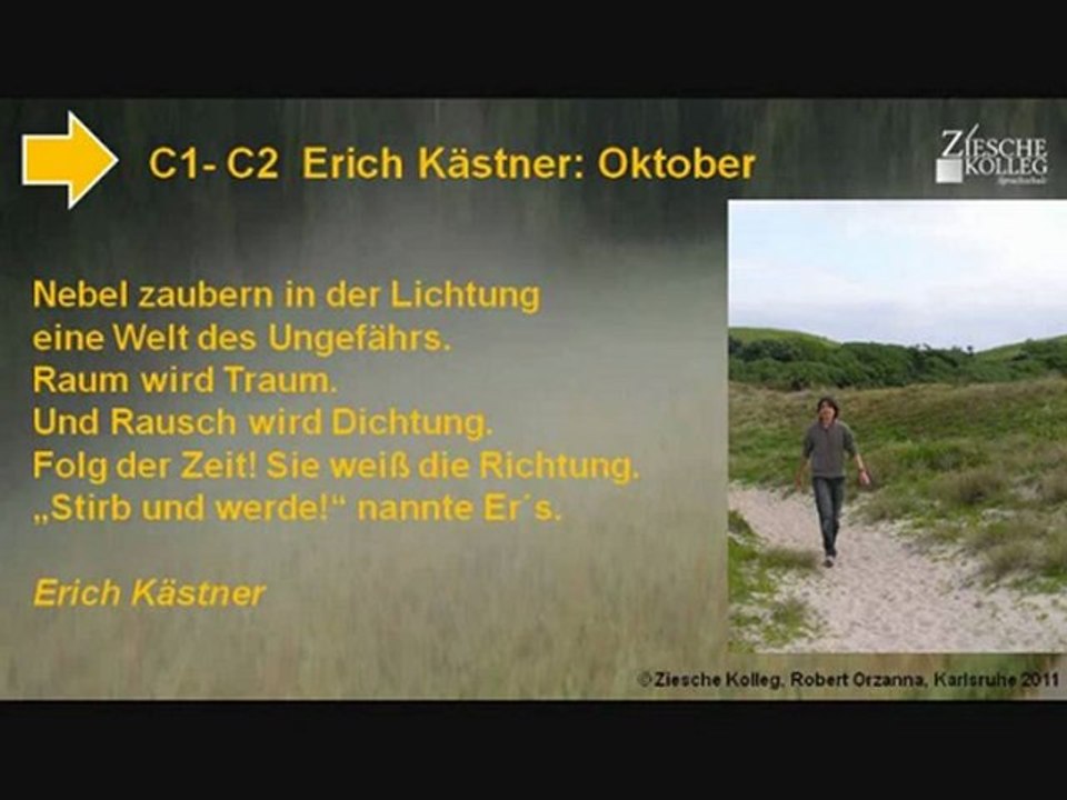 C1-C2 deutsche Literatur Literatur Poesie E.Kästner Oktober S.06