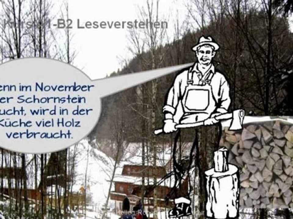 A2-C2 oft gültige Bauernregeln und Weisheiten Holz im Winte