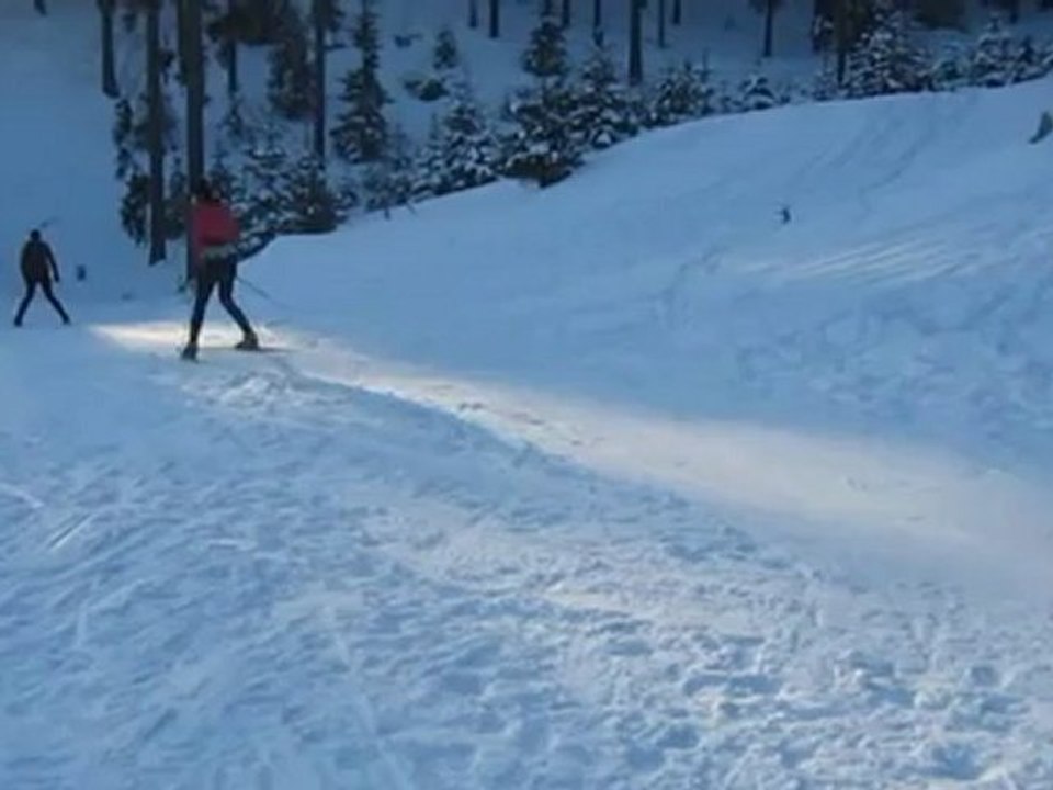A2-B2 Textproduktion Langlauf runter von der Darmstädter Hütte