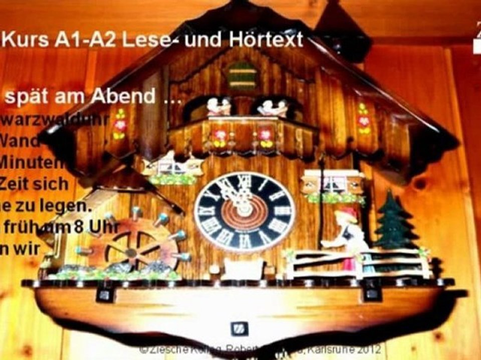 A1-B2 Hör- und Leseverstehen Wanderung im Schnee Teil 3