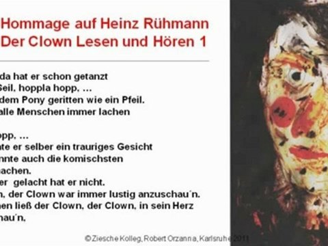 A2-B2 Hören und lesen Hommage auf Rühmanns Clown S.04